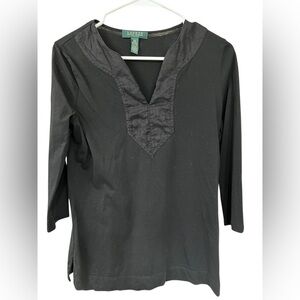 Ralph Lauren Black Women's Tunic Top